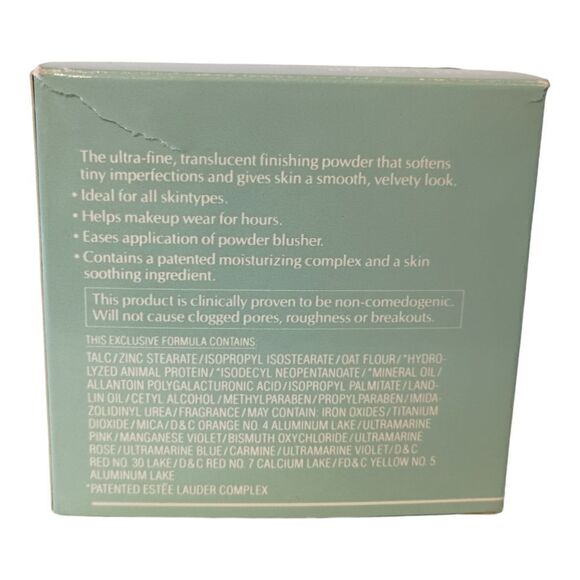 ESTEE LAUDER Moisture Balanced Face Powder Loose Vintage NEW Ecru 01 Boxed - Picture 9 of 16